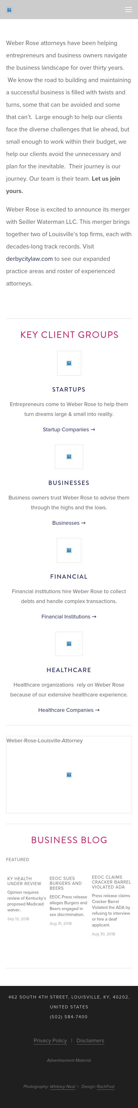 Weber & Rose PSC - Louisville KY Lawyers
