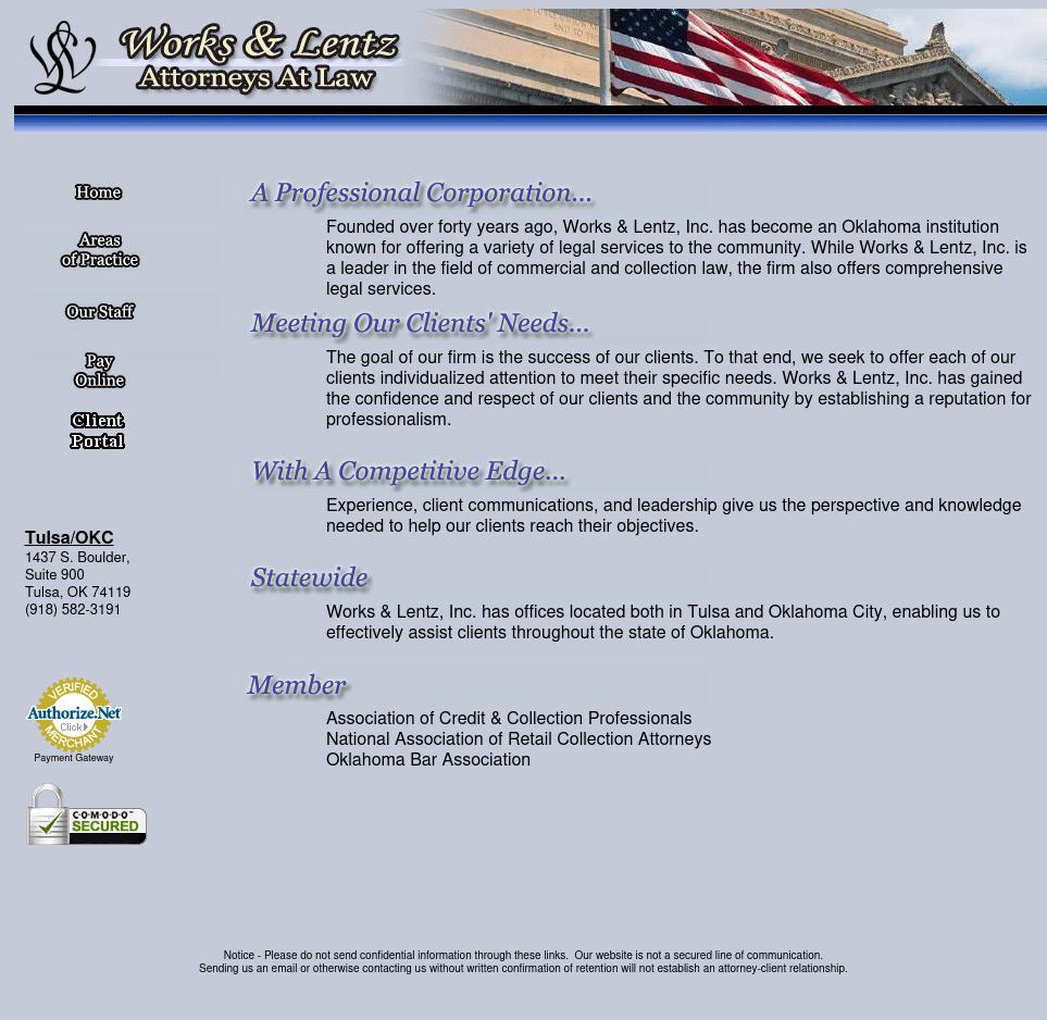 Works & Lentz Inc - Tulsa OK Lawyers