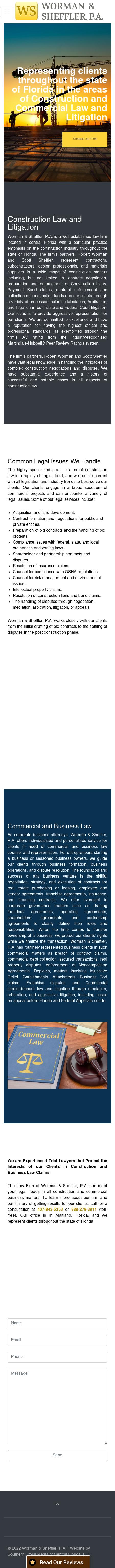 Worman & Sheffler, P.A. - Winter Park FL Lawyers