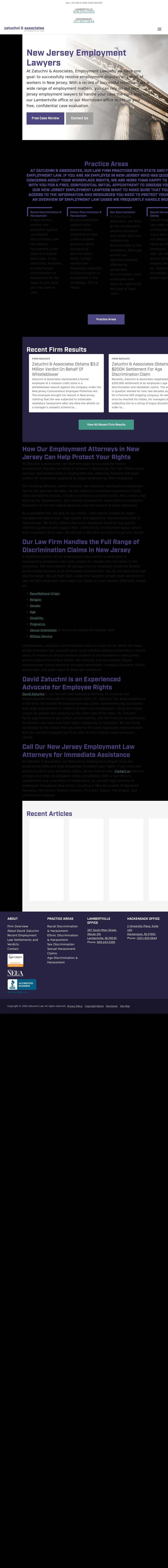 Zatuchni & Associates, Attorneys At Law - Morristown NJ Lawyers