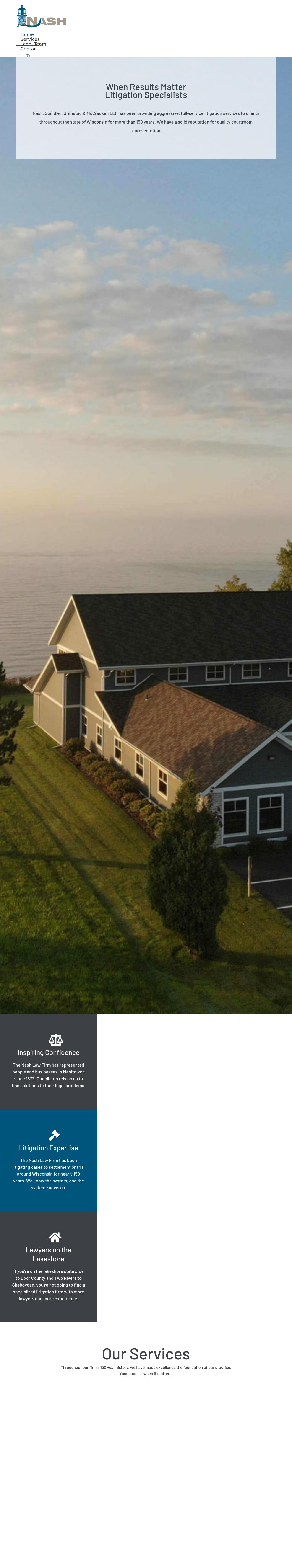 Nash, Spindler, Grimstad & McCracken LLP - Manitowoc WI Lawyers