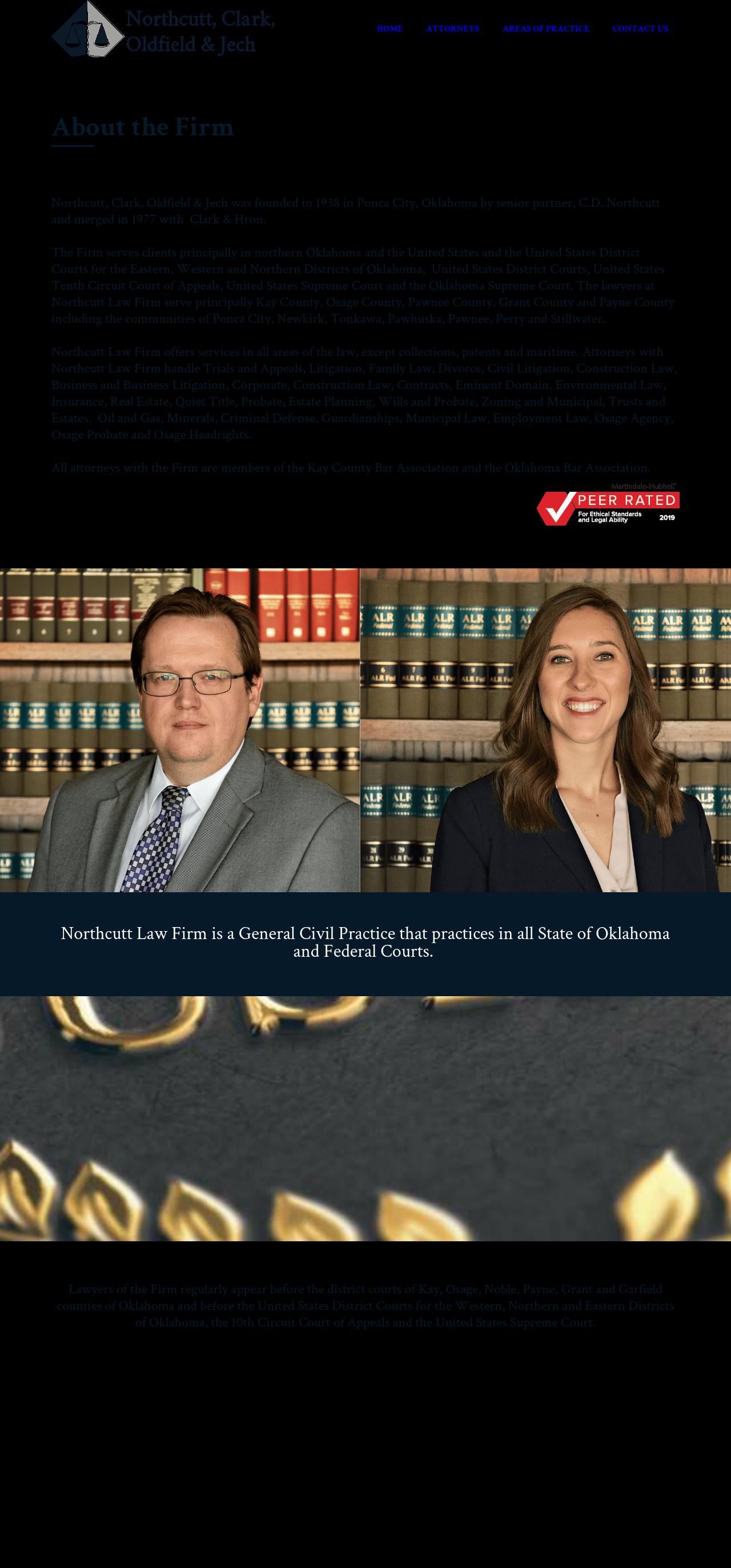 Northcutt Clark Gardner Hron & Brune - Northcutt Law Firm PLLC - Ponca City OK Lawyers