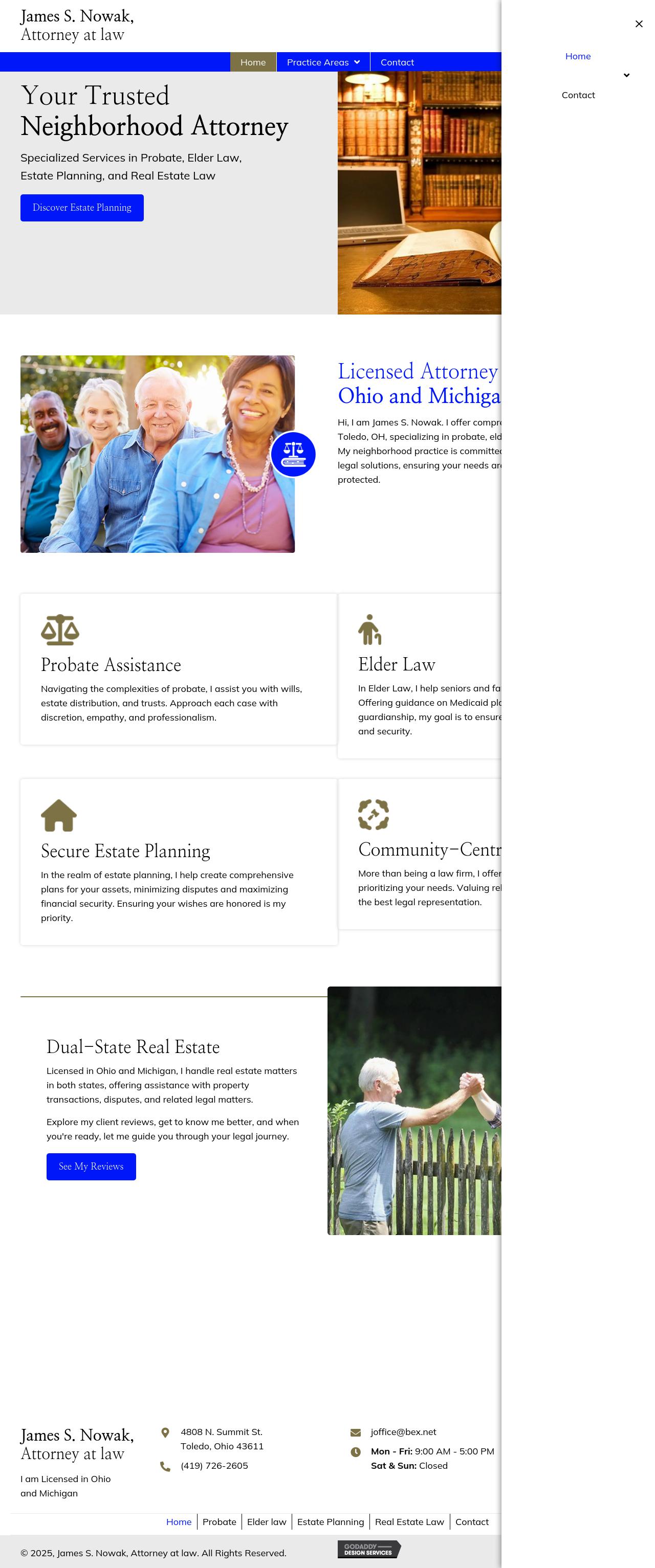 Nowak James S Attorney at Law - Toledo OH Lawyers