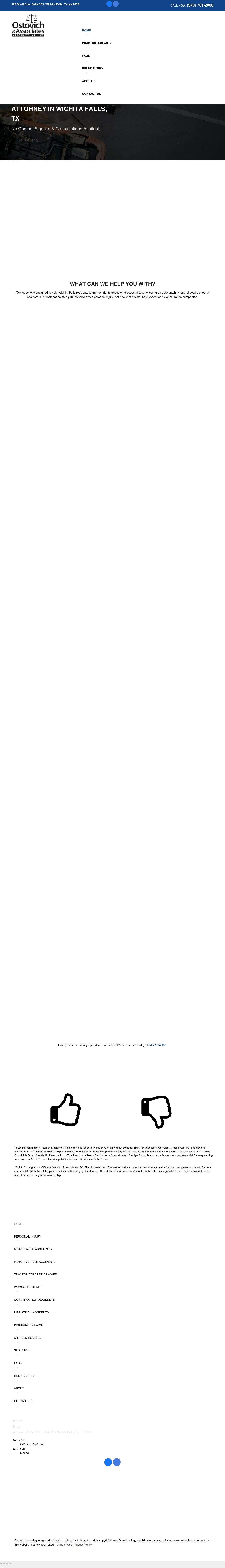 Ostovich & Associates PC - Wichita Falls TX Lawyers