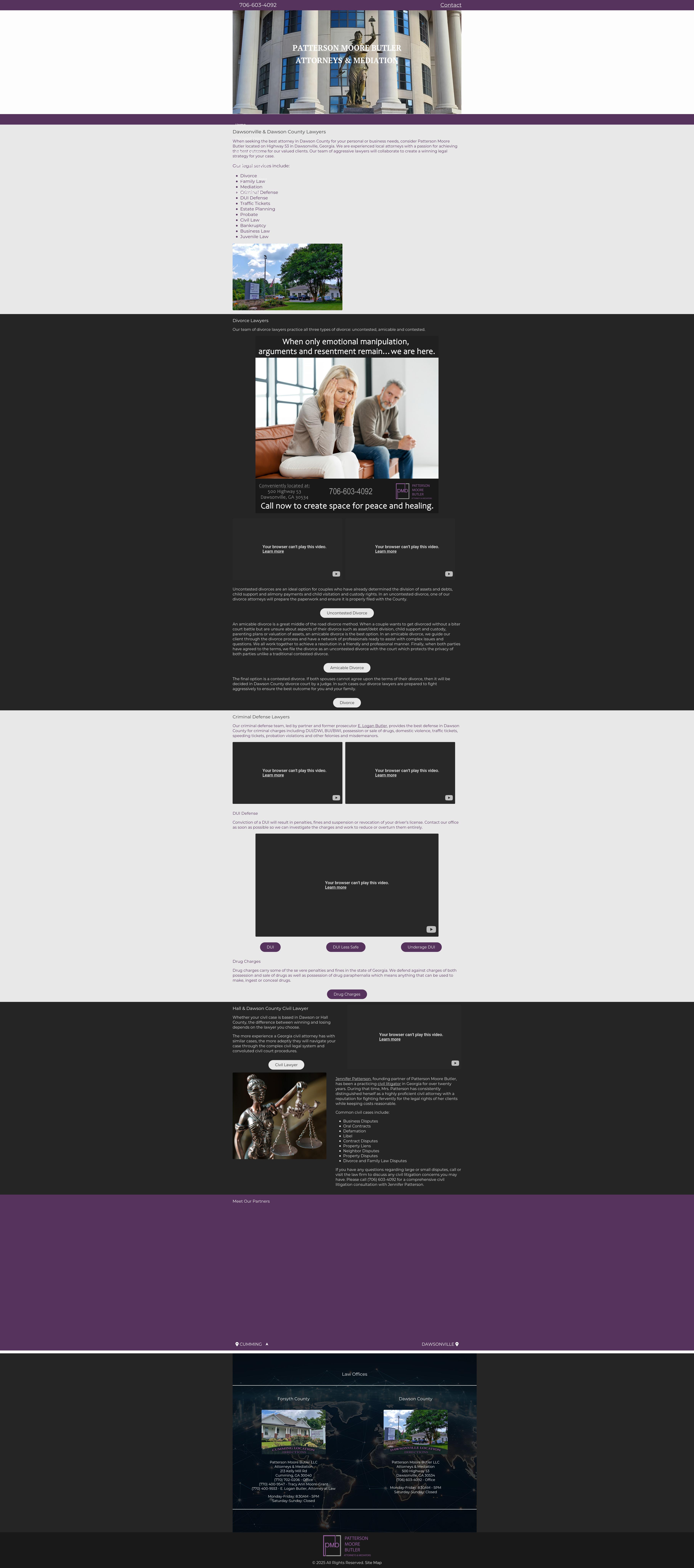 Patterson Moore Butler LLC - Cumming GA Lawyers