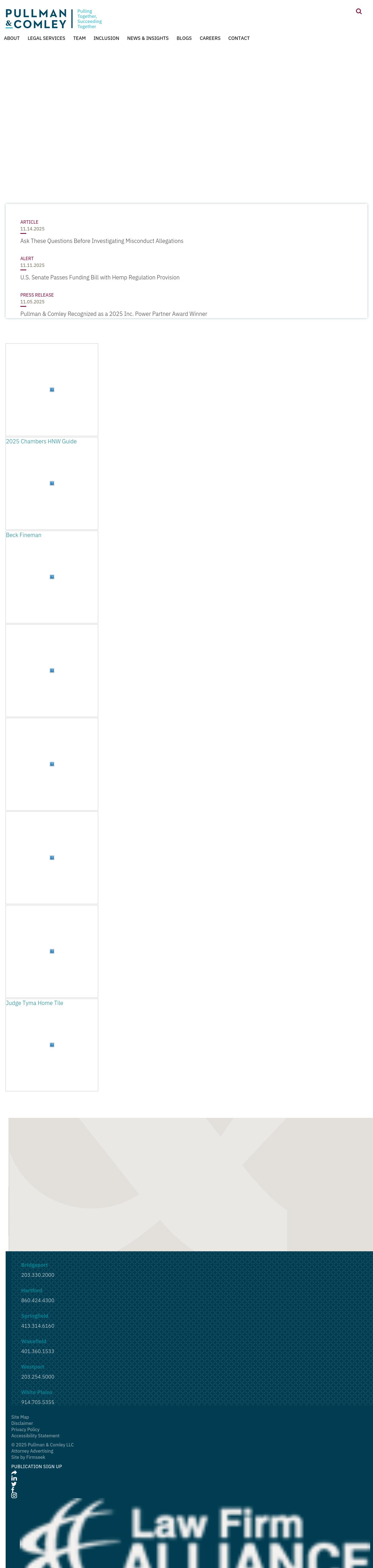 Pullman & Comley LLC - Hartford CT Lawyers