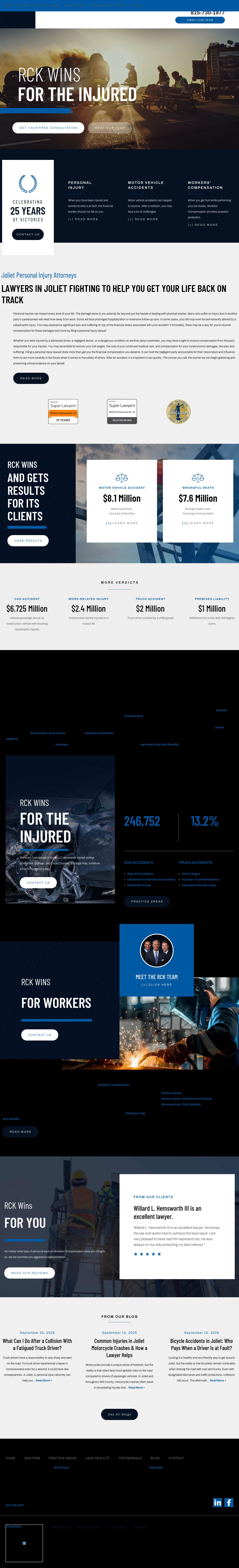 Rathbun, Cservenyak & Kozol, LLC - Joliet IL Lawyers