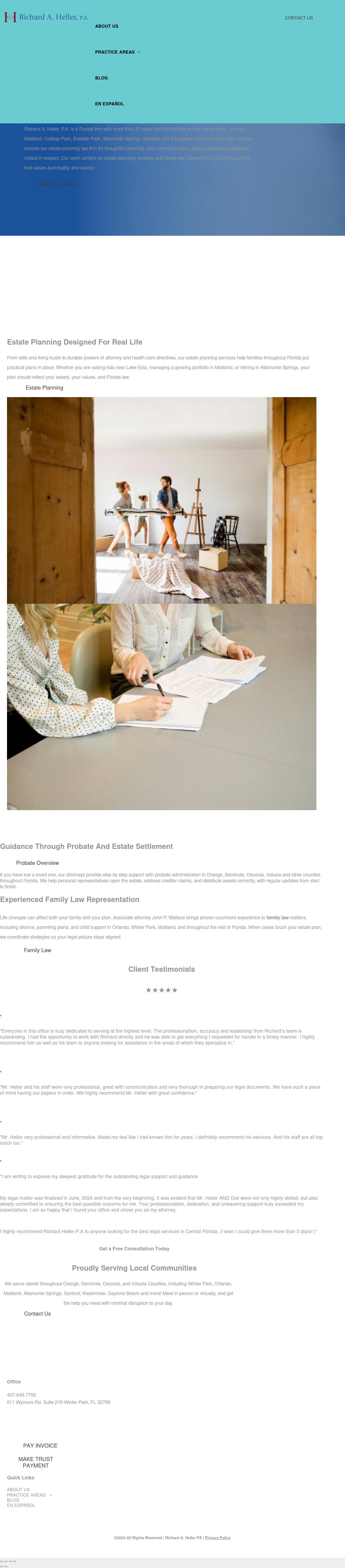 Richard A. Heller, P.A. - Orlando FL Lawyers