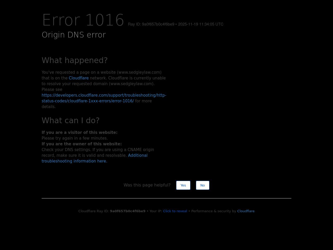 Richard Sedgley - Knoxville TN Lawyers