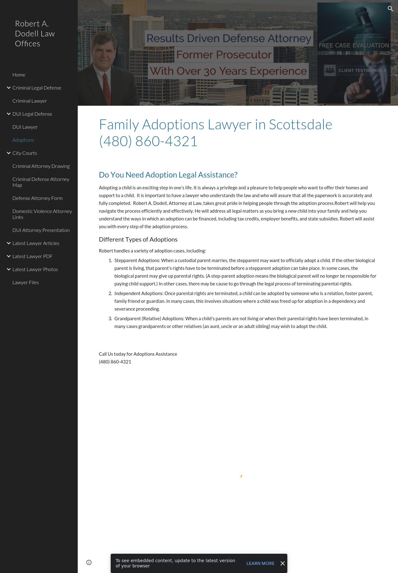 Robert A Dodell - Scottsdale AZ Lawyers