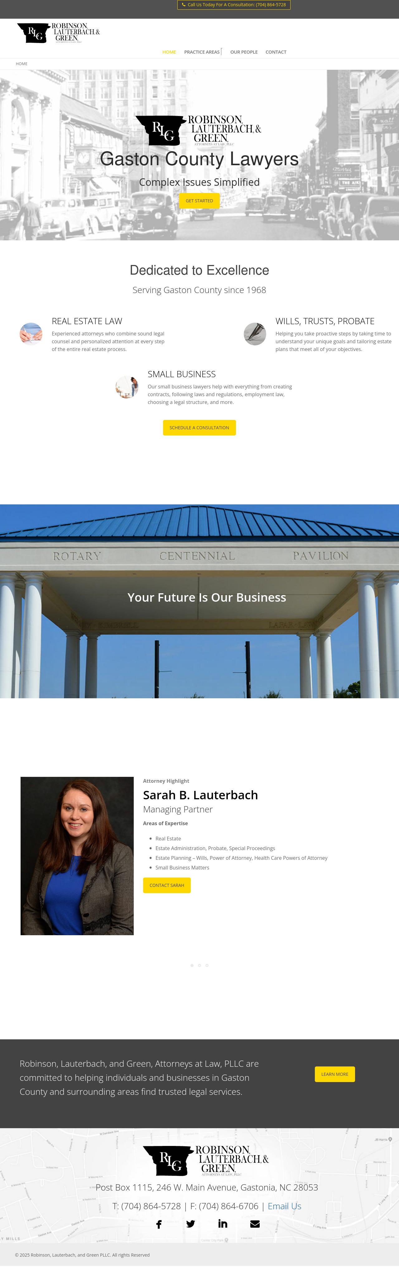 Robinson Law Firm - Gastonia NC Lawyers