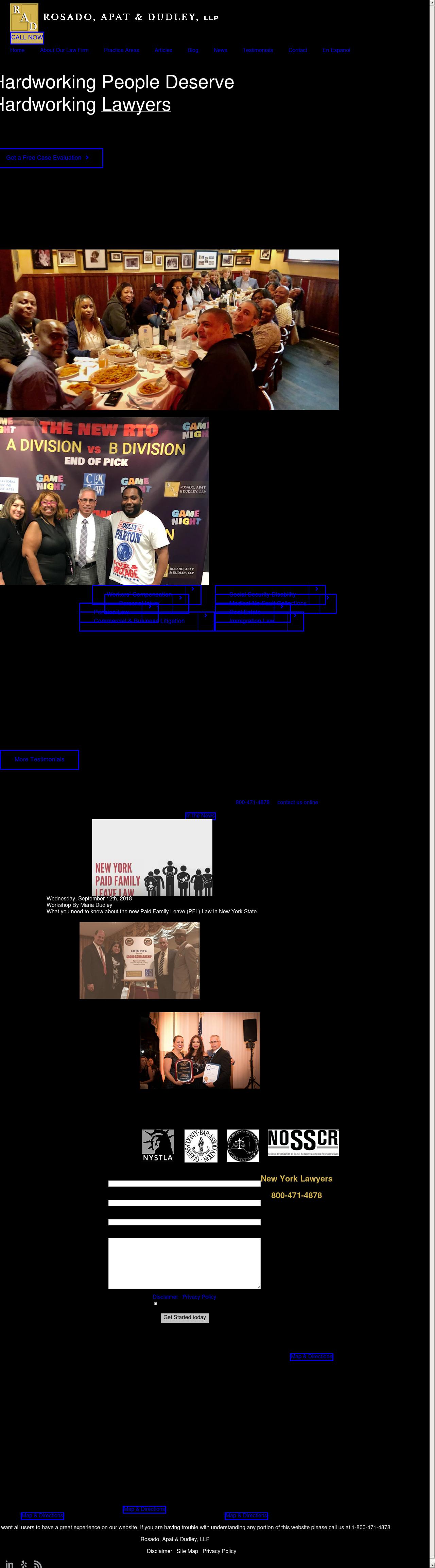 Rosado, Chechanover, Apat & Dudley, LLP - Bronx NY Lawyers