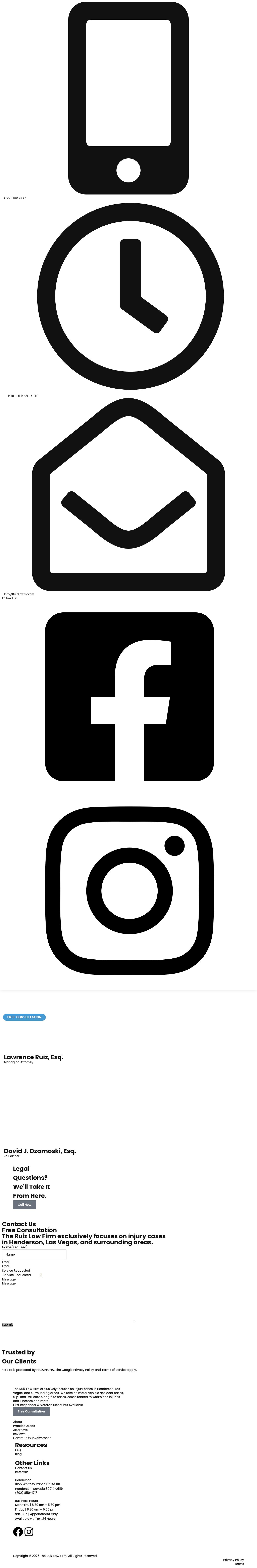 Ruiz Law Firm - Henderson NV Lawyers