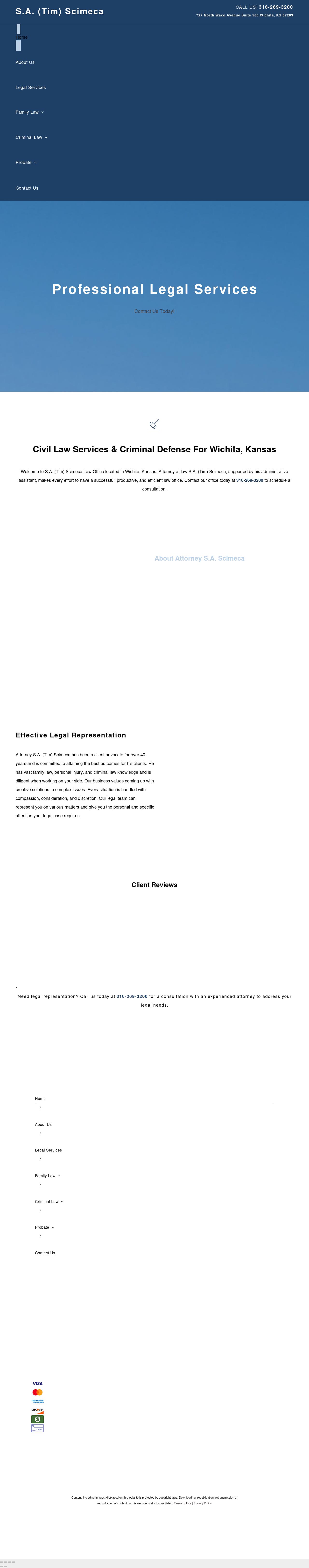 S A Tim Scimeca - Wichita KS Lawyers