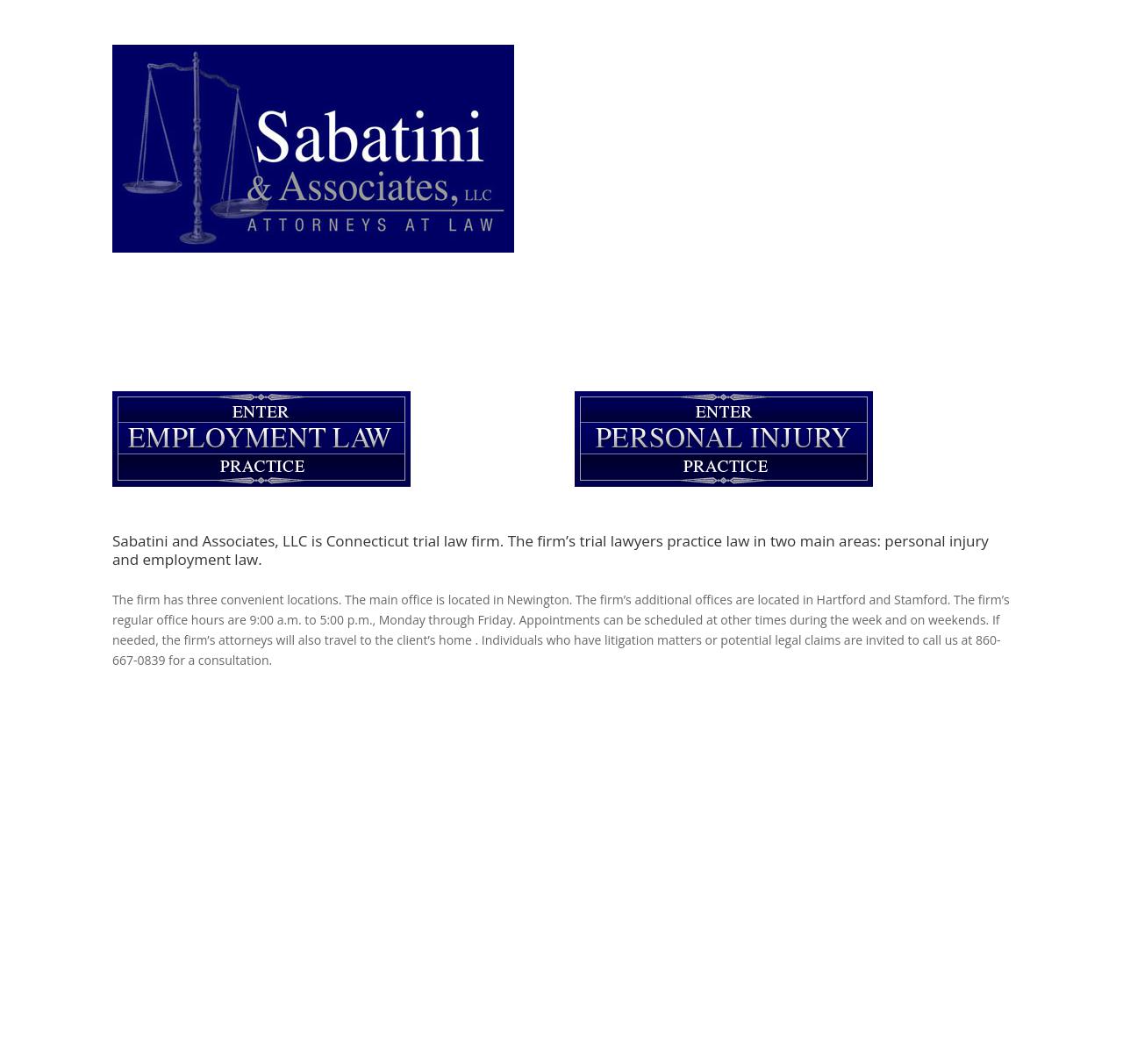 Sabatini & Associates, LLC - Newington CT Lawyers