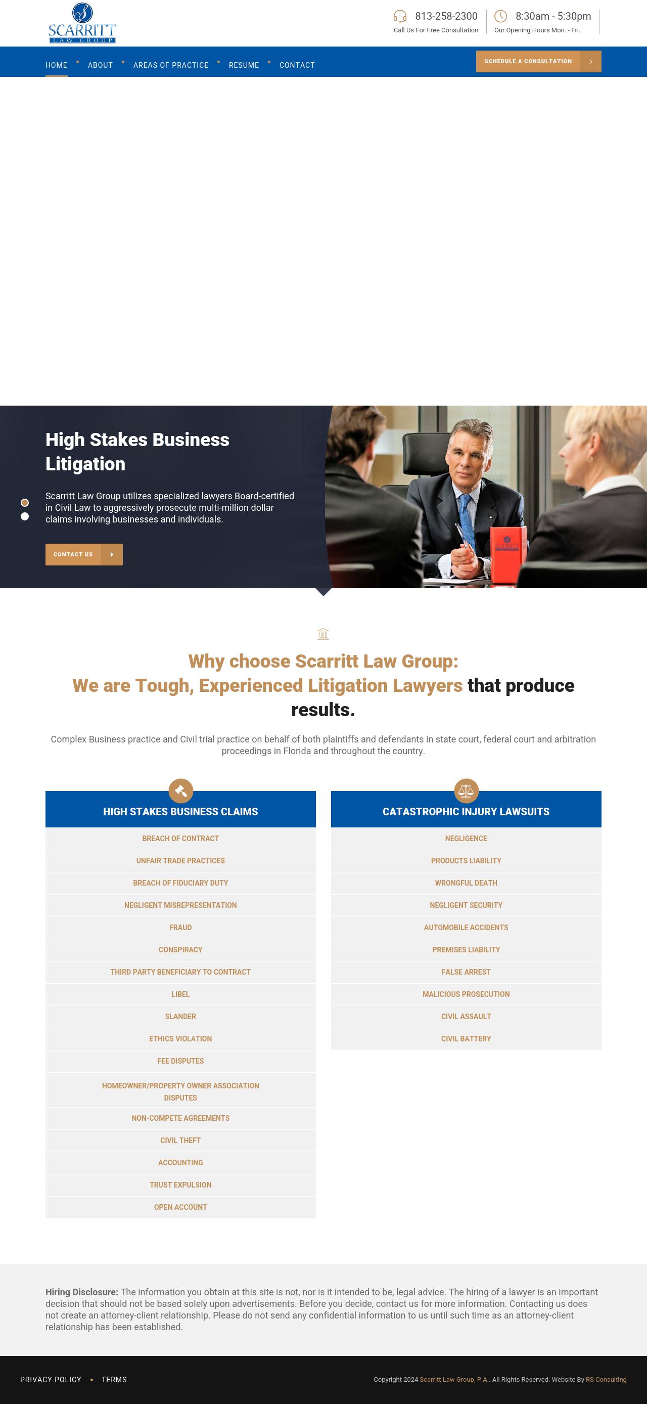 Scarritt Law Group - Tampa FL Lawyers