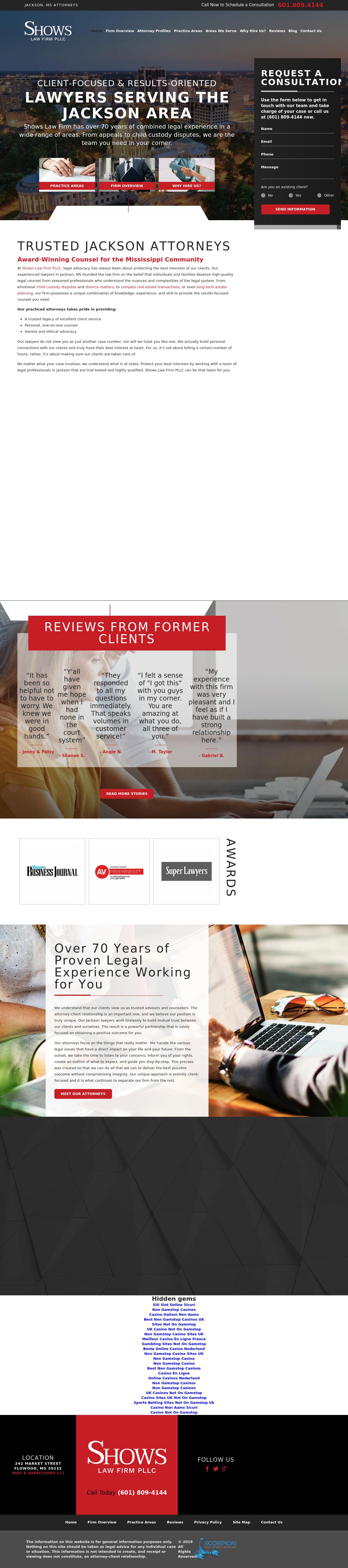 Shows Law Firm PLLC - Flowood MS Lawyers