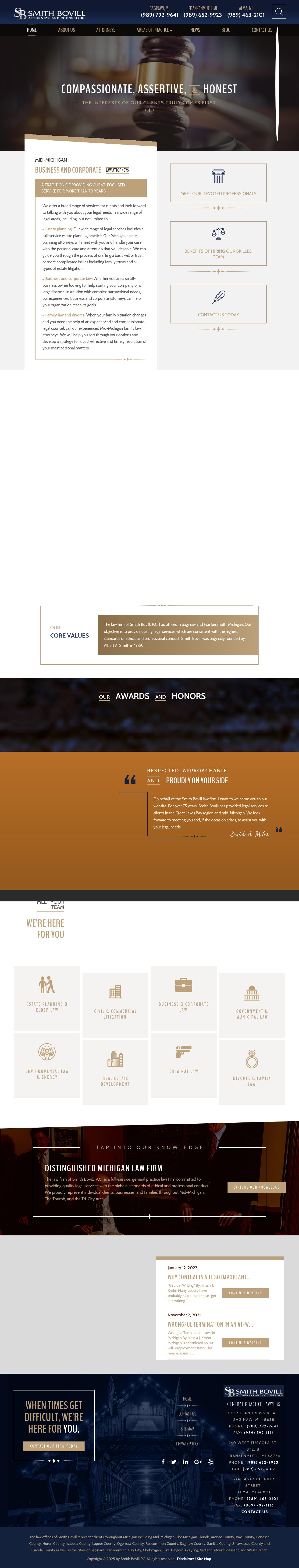 Smith Bovill PC - Caro MI Lawyers