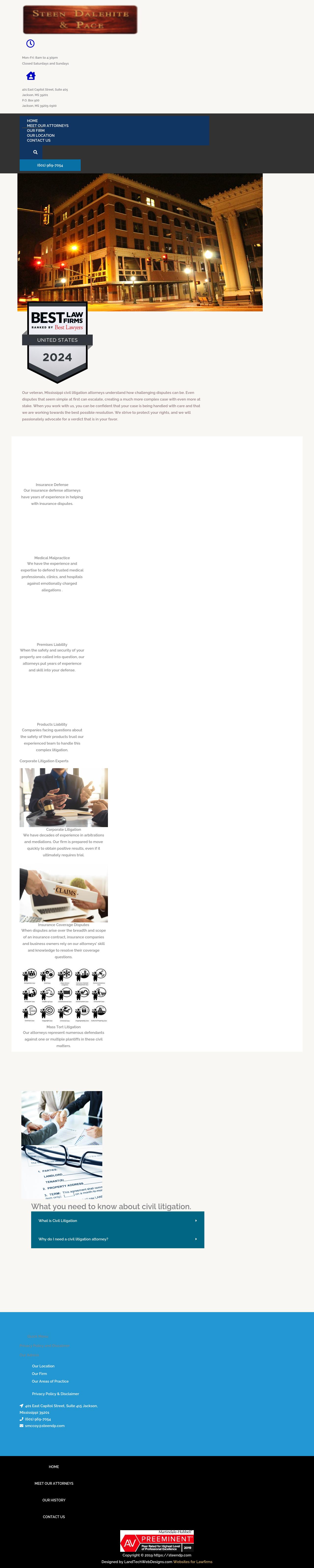 Steen Dalehite & Pace - Jackson MS Lawyers