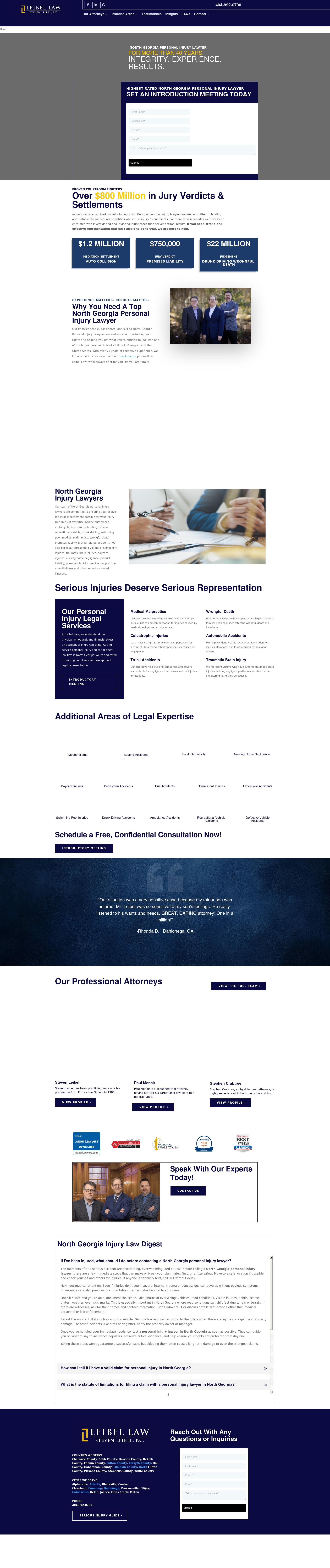 Steven Leibel, P.C. - Cumming GA Lawyers