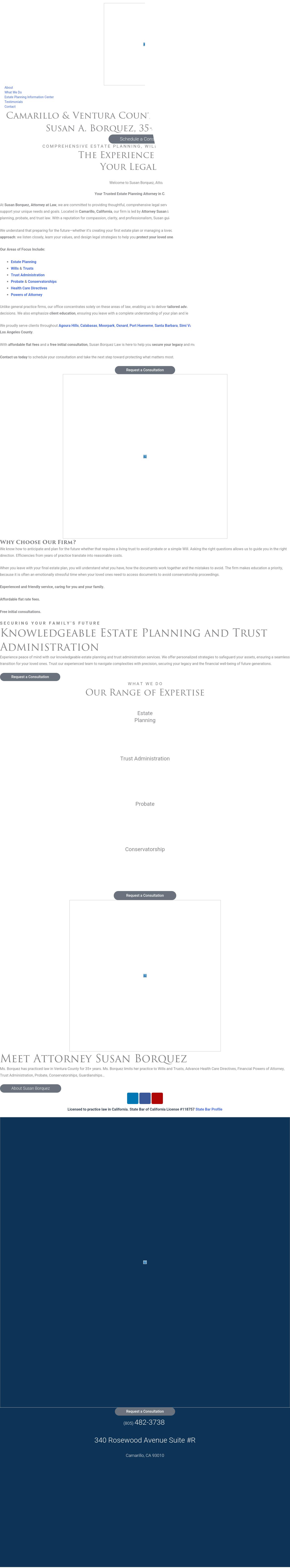 Susan Borquez, Attorney At Law - Camarillo CA Lawyers