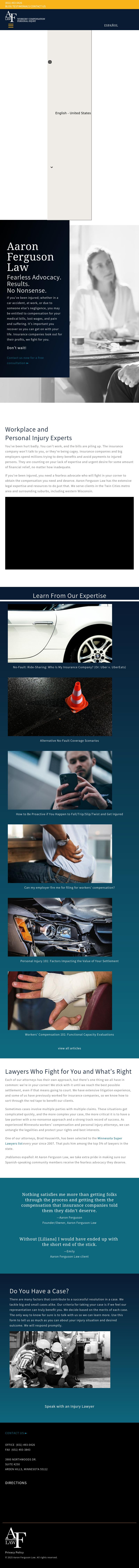 Aaron Ferguson Law - St. Paul MN Lawyers