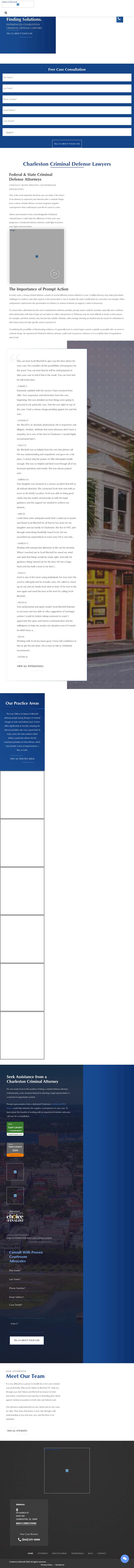 Adams & Bischoff - Charleston SC Lawyers