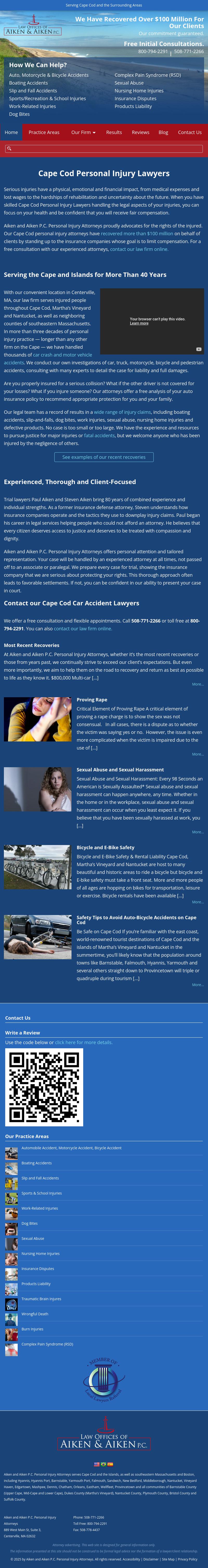 Aiken & Aiken P.C. - Hyannis MA Lawyers