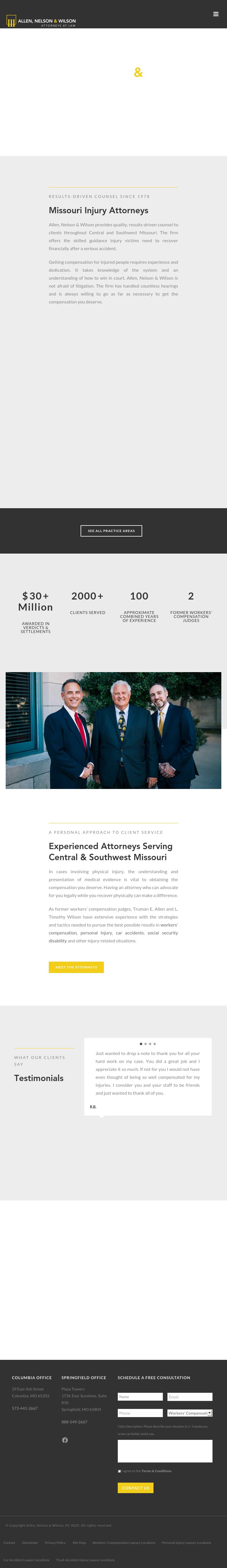 Allen & Nelson PC - Columbia MO Lawyers
