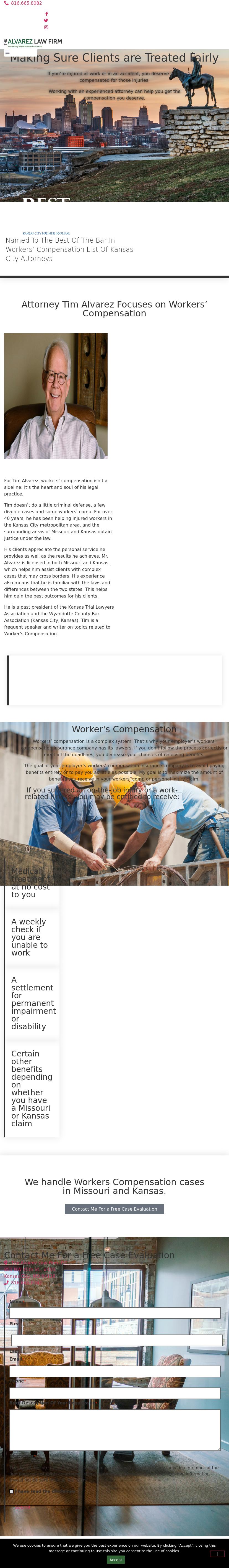 Alvarez, Timothy M.  - Kansas City KS Lawyers