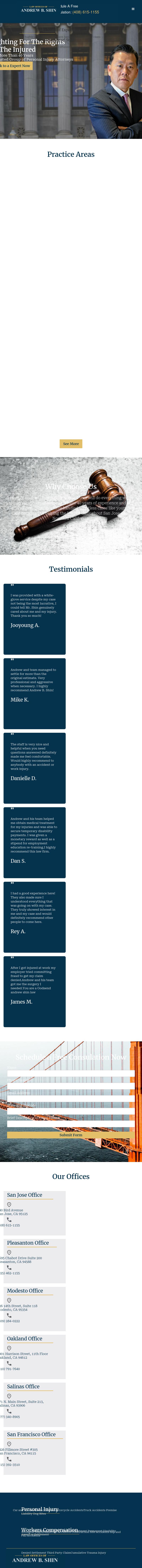 Law Offices of Andrew B. Shin - Salinas CA Lawyers