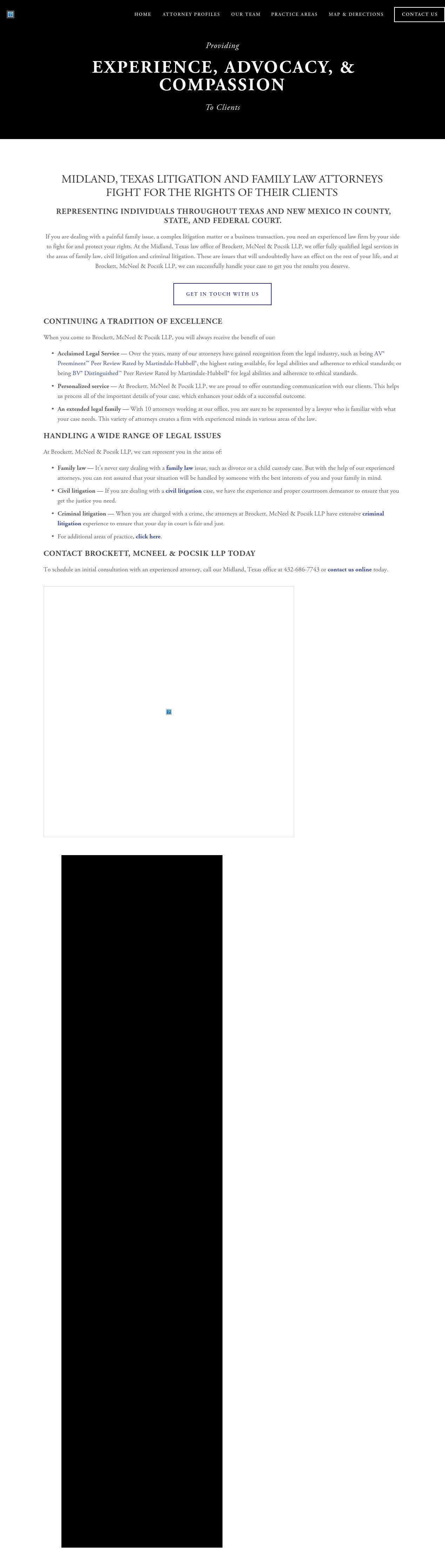 Brockett & McNeel LLP - Midland TX Lawyers