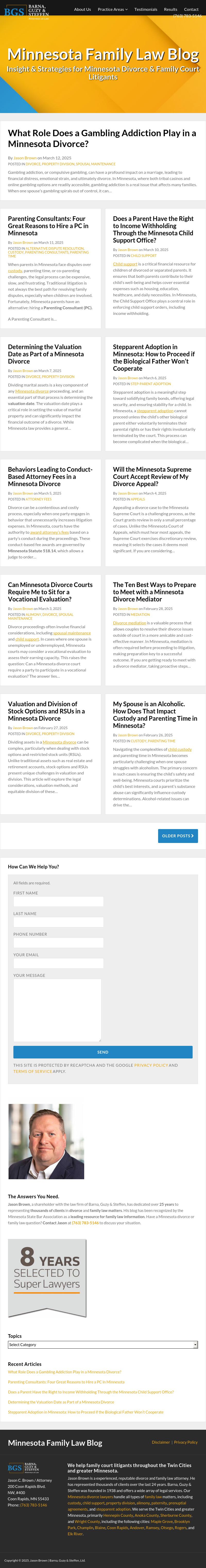 Brown Law Offices, P.A. - Champlin MN Lawyers