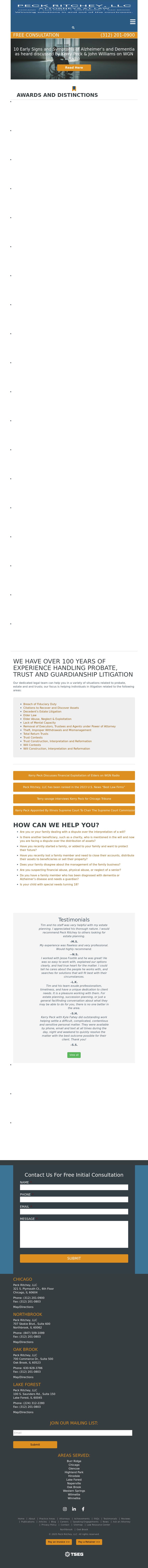 Peck Ritchey, LLC - Chicago IL Lawyers