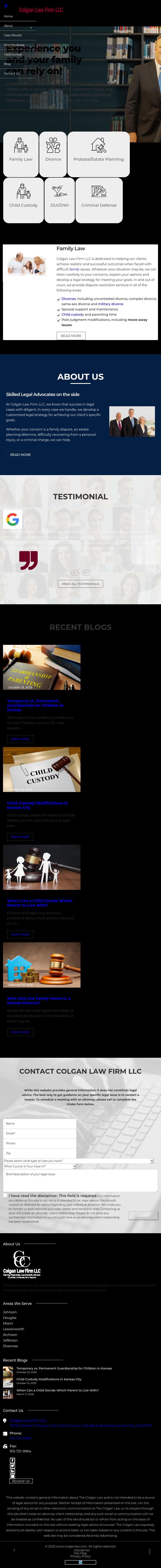 Colgan Law Firm LLC - Kansas City KS Lawyers