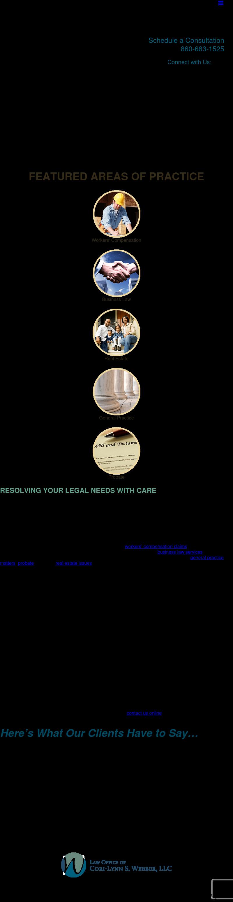 Cori-Lynn S. Webber, LLC - Windsor CT Lawyers
