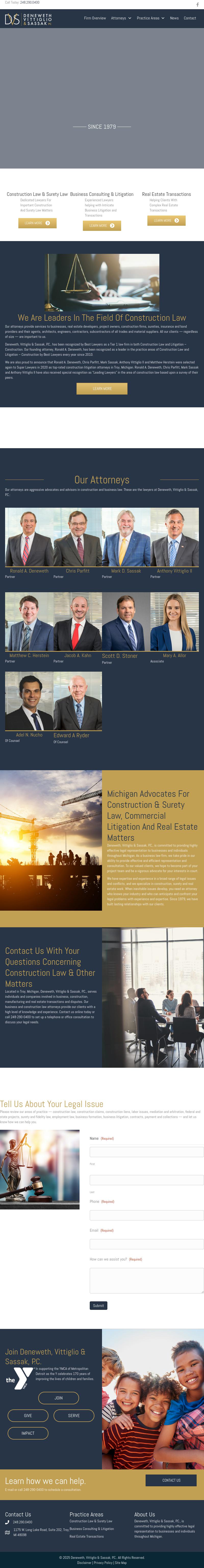 Deneweth, Dugan & Parfitt, P.C. - Troy MI Lawyers