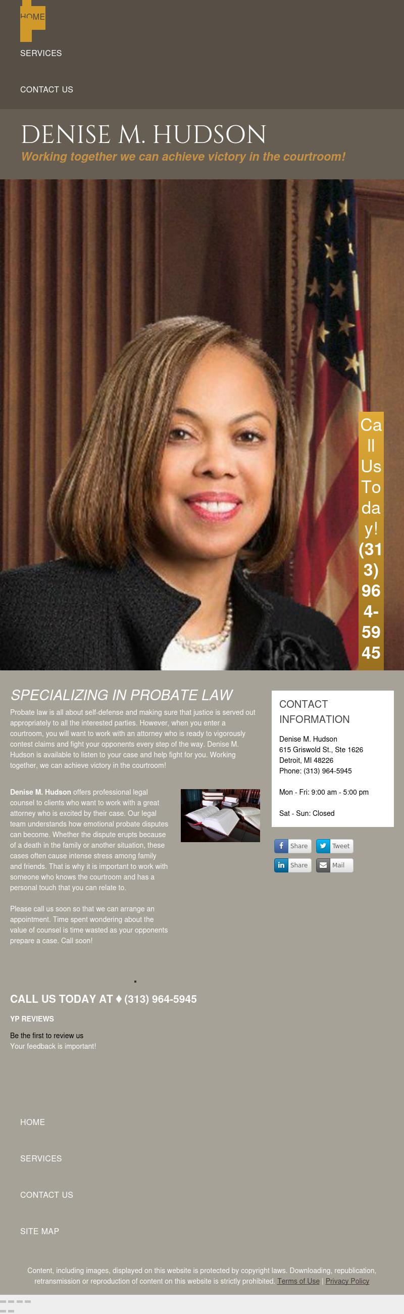 Denise M. Hudson - Detroit MI Lawyers