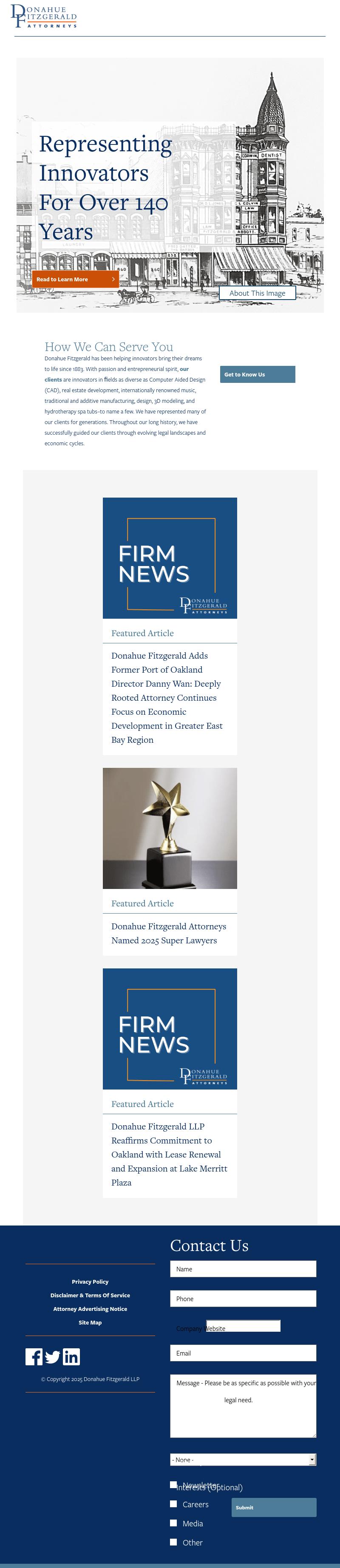 Donahue Fitzgerald LLP - Oakland CA Lawyers