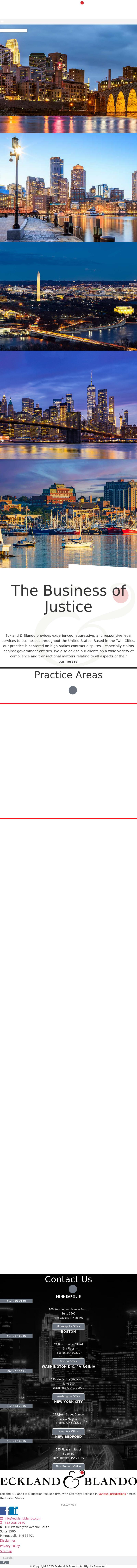 Eckland & Blando, LLP - Minneapolis MN Lawyers