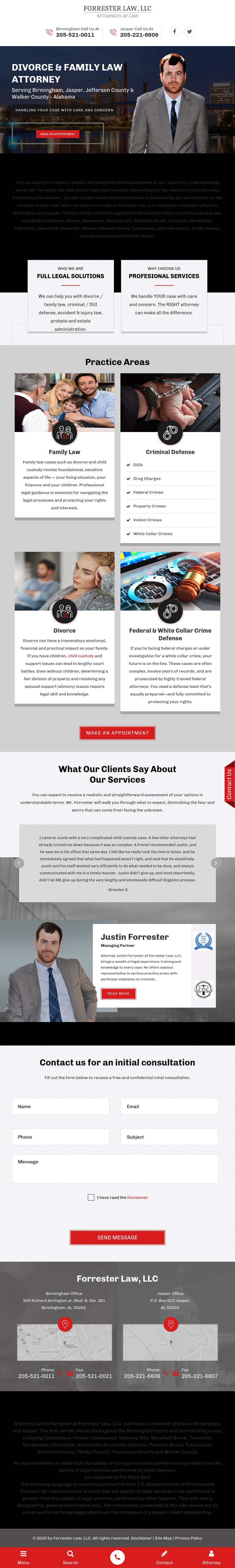 Forrester Law, LLC - Birmingham AL Lawyers