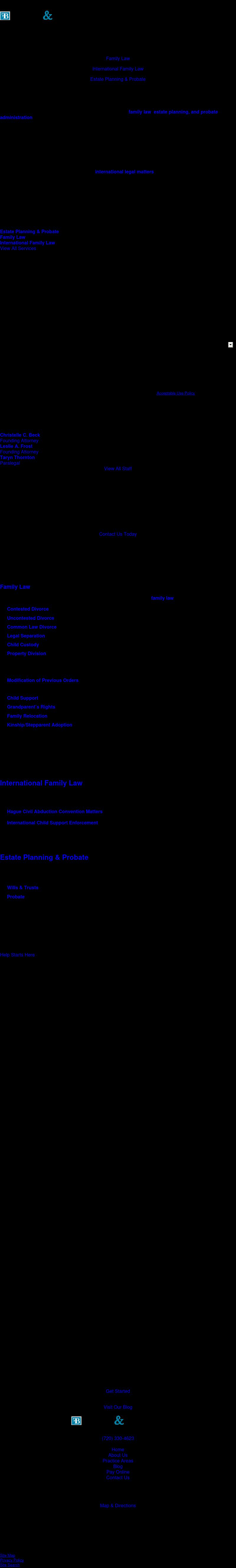 Frost & Beck PC - Greenwood Village CO Lawyers