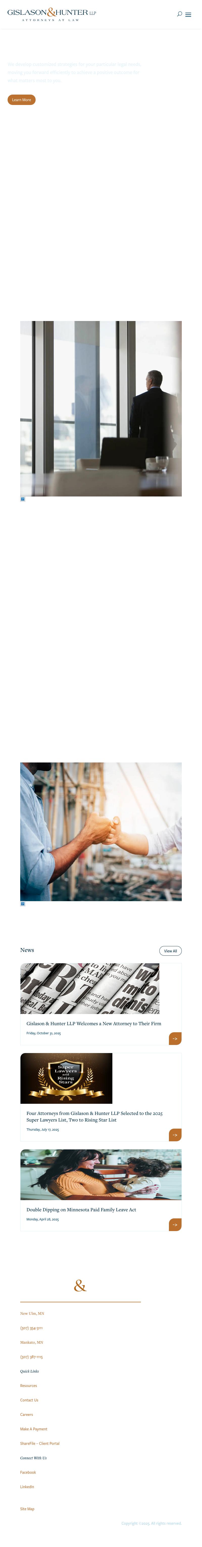 Gislason & Hunter LLP - Mankato MN Lawyers