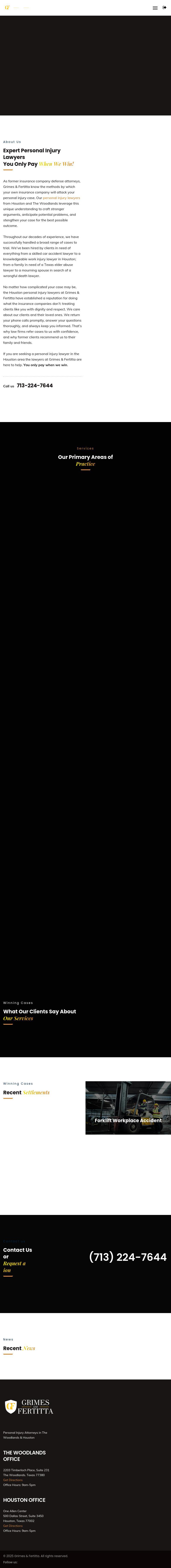 Grimes & Fertitta, P.C. - Houston TX Lawyers