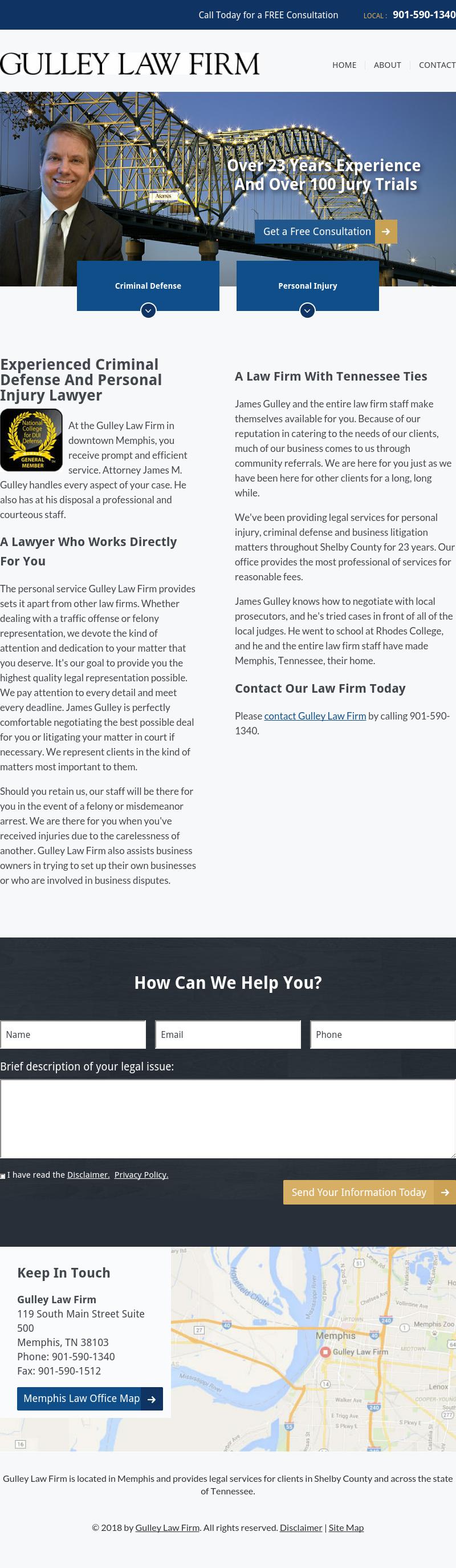 Gulley Law Firm - Memphis TN Lawyers