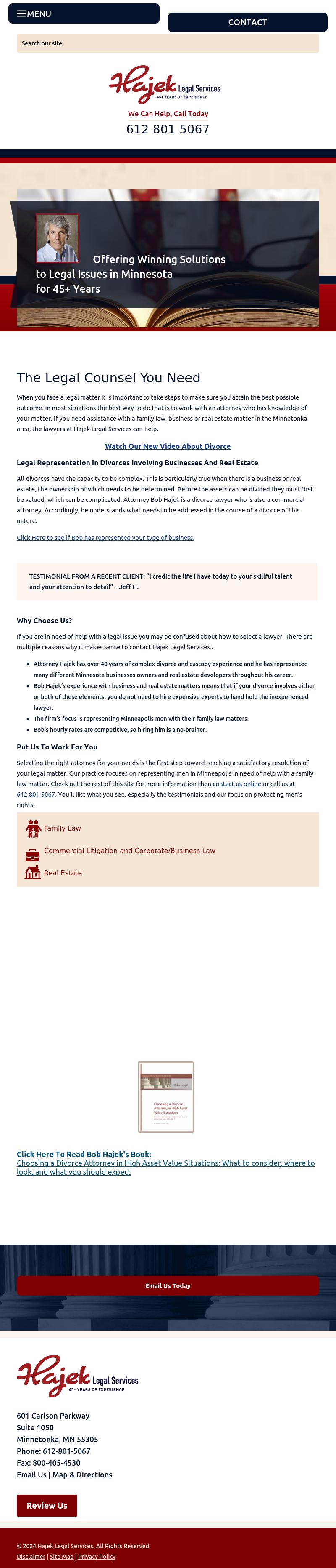 Hajek & Beauclaire LLC - Minnetonka MN Lawyers