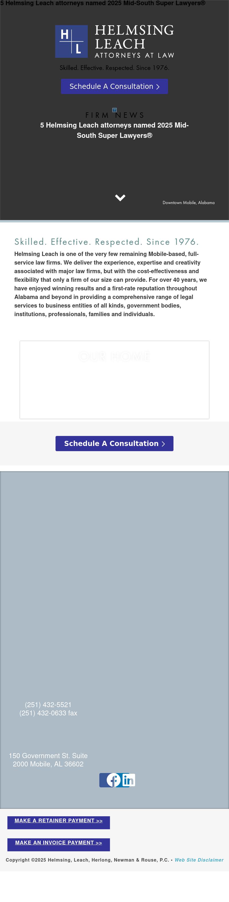 Helmsing Leach Herlong Newman & Rouse - Mobile AL Lawyers