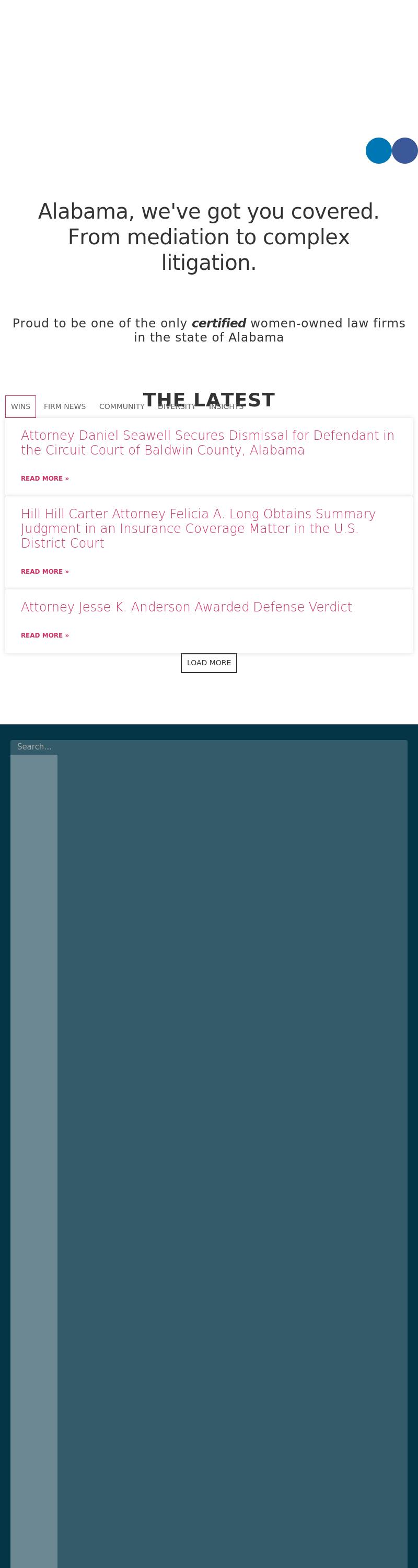 Hill Hill Carter Franco Cole & Black PC - Montgomery AL Lawyers