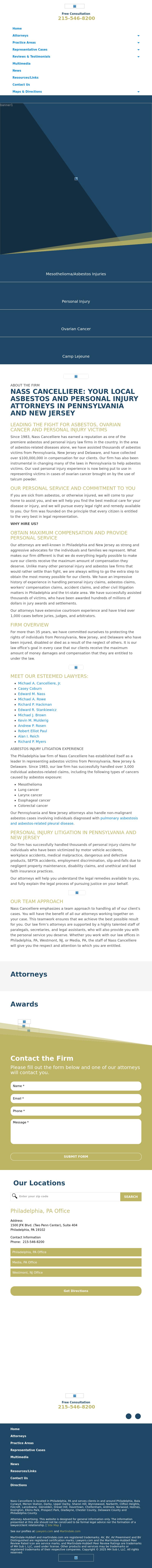 Howard, Brenner & Nass, P.C. - Philadelphia PA Lawyers