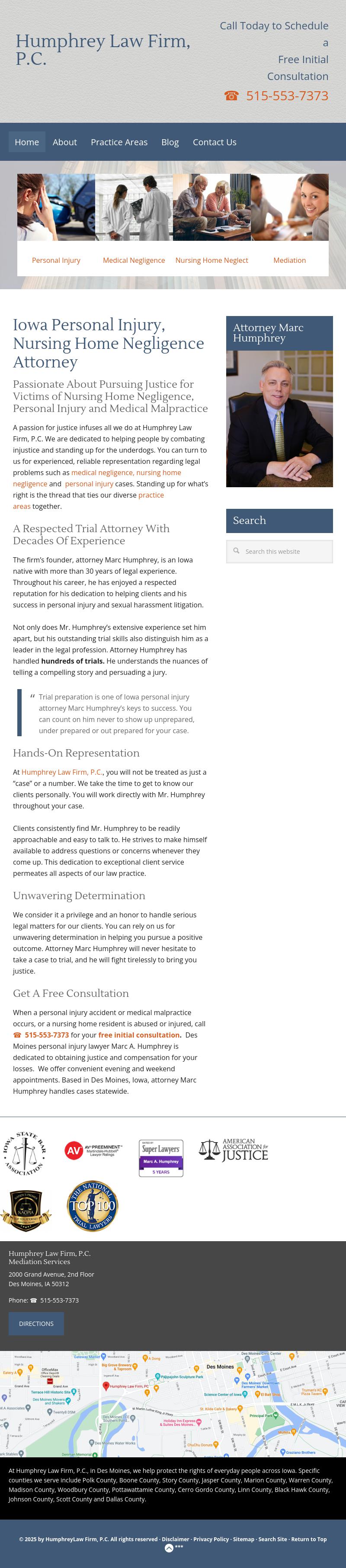 Humphrey Law Firm, P.C. - Des Moines IA Lawyers
